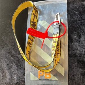 OFF-WHITE INDUSTRIAL NECK KEYCHAIN SS21